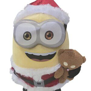 Despicable Me Plush Minion Bob Santa Suit Large 17" Tall